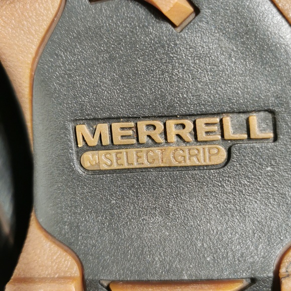 Merrell Dry Black Leather 200 Gram Insulated Winter Boots Women's Sz 9 Front Zip - Picture 8 of 10